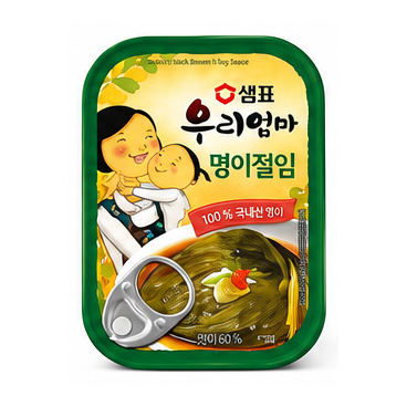 샘표 우리엄마 명이절임(캔) 70g