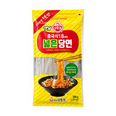오뚜기 옛날 중국식 18mm 넓은 당면 300g