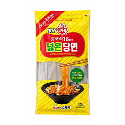 오뚜기 옛날 중국식 18mm 넓은 당면 300g