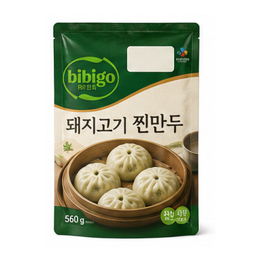 비비고 돼지고기 찐만두 560g