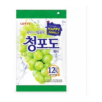 롯데 청포도 캔디 153g
