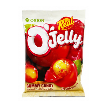 오리온 자두 알맹이 젤리 67g / Orion Plum Flavoured Jelly 67G