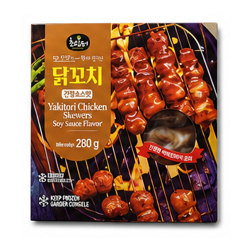 초립동이 닭꼬치 간장소스맛 280g