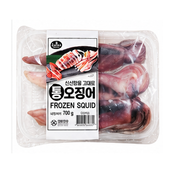 초립동이 통오징어 700g(3pcs)