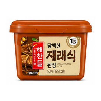 해찬들 맛있는 재래식 된장 500g