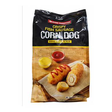 K 오리지널 크리스피 어육 핫도그 400g (80g x 5)