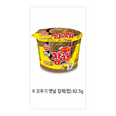 K 오뚜기 옛날 잡채(컵) 82.5g