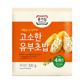종가집 고소한 유부초밥 320g
