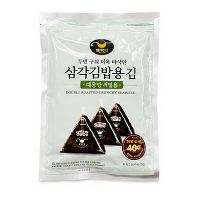만전김 삼각김밥김 (리필용) 48g (40매)(틀X)