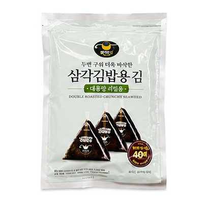 만전김 삼각김밥김 (리필용) 48g (40매)(틀X)