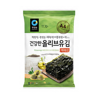 청정원 올리브유 재래 전장김 20g(5sht)