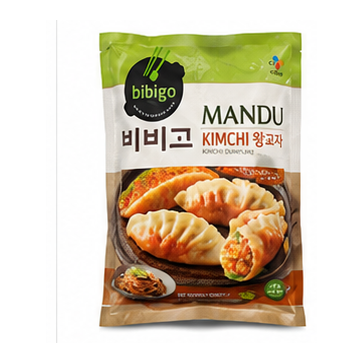 CJ 비비고 채식만두 잡채 왕교자 350g