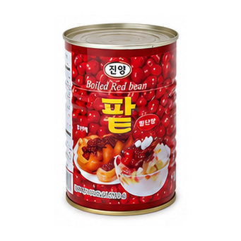 진양 빙수용 통단팥 (캔) 475g