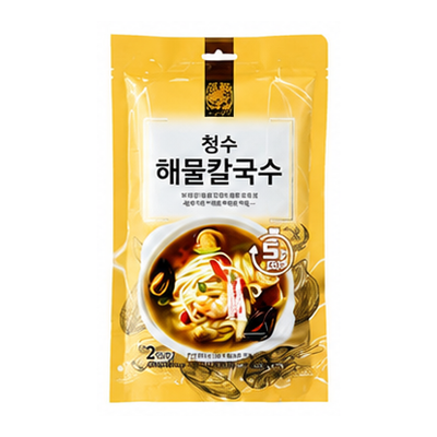 청수 해물칼국수 2인분 220g