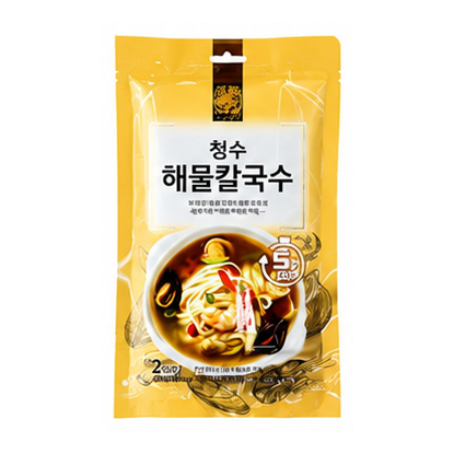 청수 해물칼국수 2인분 220g