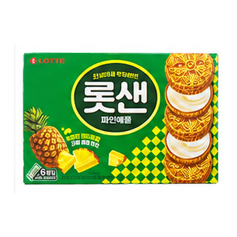 롯데샌드 파인애플 315g / Pineapple