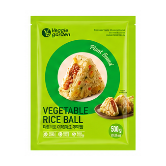 태경 베지가든 야채마요 주먹밥 500g Taekyung Rice Ball(Vegetable&Mayo Flavour)