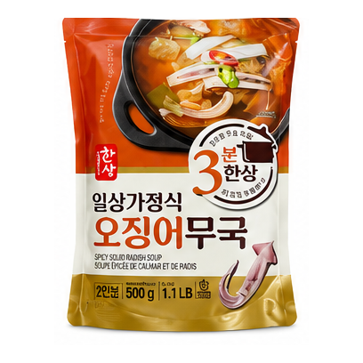 한상 얼큰한 오징어무국 500G