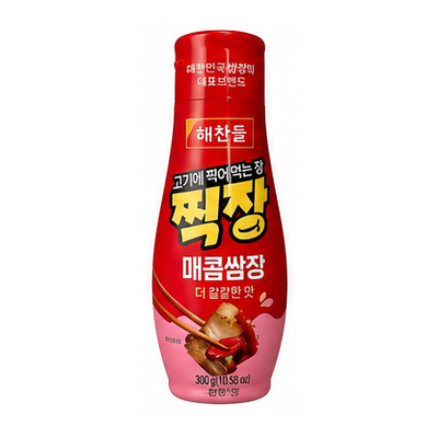 해찬들 고기에 찍어먹는 장 찍장 매콤쌈장 더 칼칼한 맛 300g
