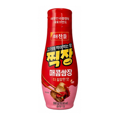 해찬들 고기에 찍어먹는 장 찍장 매콤쌈장 더 칼칼한 맛 300g
