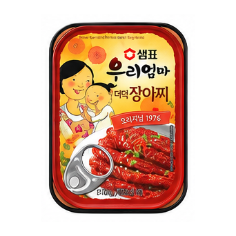 샘표 우리엄마 더덕장아찌(캔) 90g