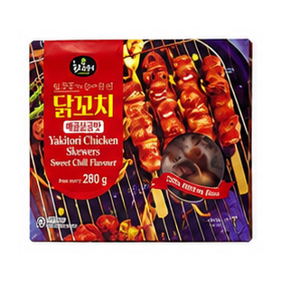 초립동이 닭꼬치 매콤달콤맛 280g