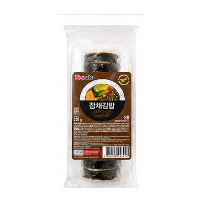 K-eats 냉동김밥 잡채 220g