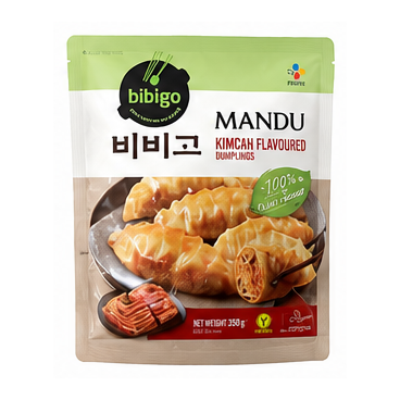 CJ 비비고 채식만두 김치 왕교자 350g