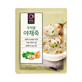 청정원 우리쌀 야채죽 60g