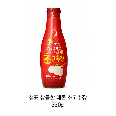 샘표 상큼한 레몬 초고추장 330g