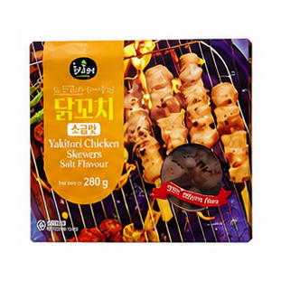 초립동이 닭꼬치 소금맛 280g