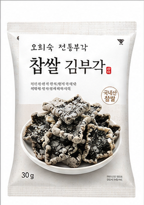 K 오희숙 전통부각 찹쌀 김 부각 30g