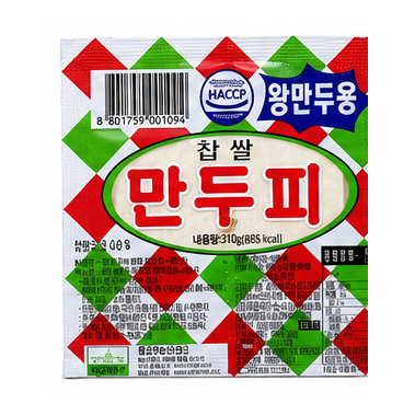 칠갑농산 찹쌀 만두피 (왕만두용) 310g