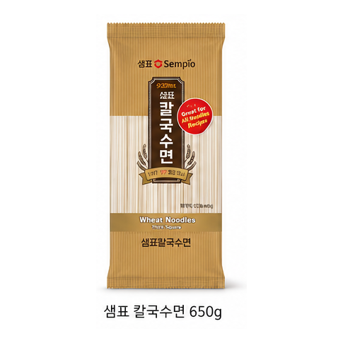 샘표 칼국수면 650g