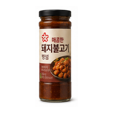 백설 매콤한 돼지불고기 양념 500g