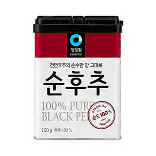 청정원 순후추 100g