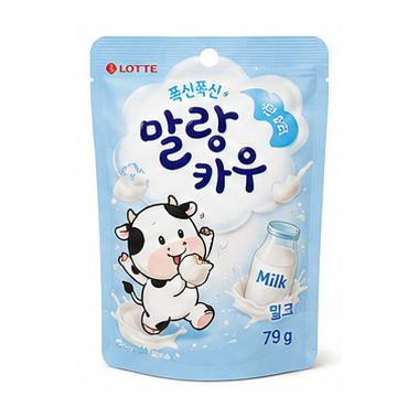 롯데 폭신폭신 말랑카우 밀크 79g