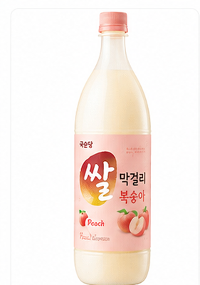 국순당 쌀 막걸리 복숭아 750ml