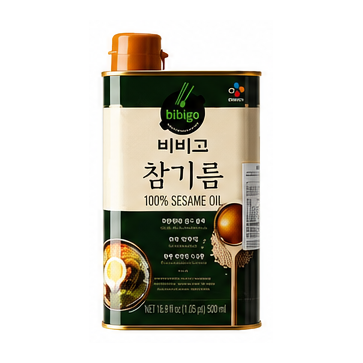 비비고 참기름(캔) 500ml