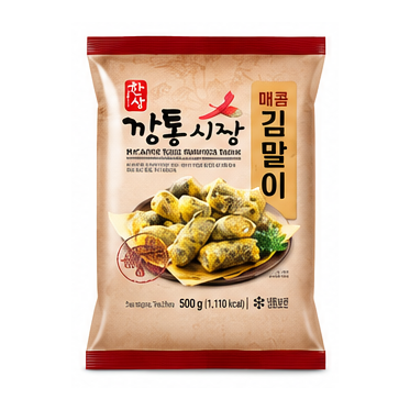 한상 깡통시장 매콤김말이 500g