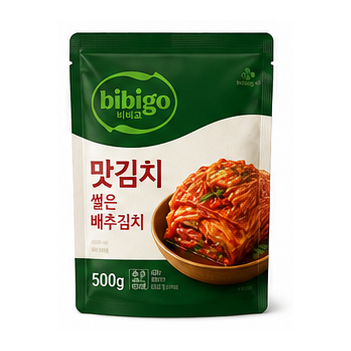 비비고 맛김치(썰은 배추김치) 500g