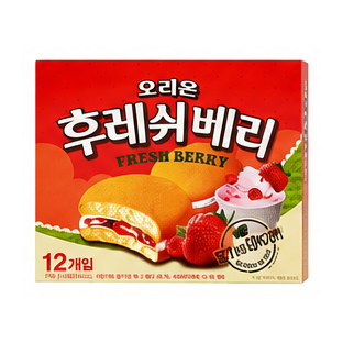 오리온 후레쉬베리 336g (12개입)