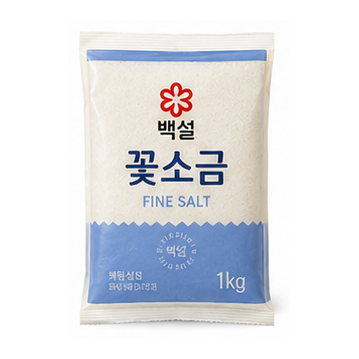 백설 꽃소금 1kg