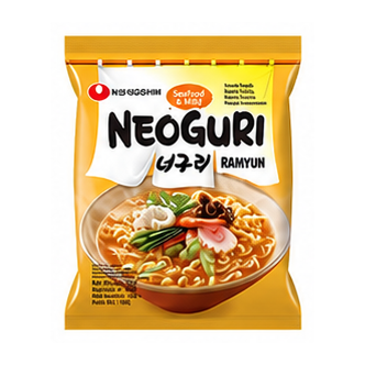 농심 너구리 순한맛 120g