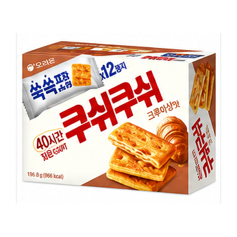 오리온 (크루아상맛) 쿠쉬쿠쉬 196.8G