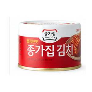 대상 종가집 김치(캔)(깔끔한맛) 160G