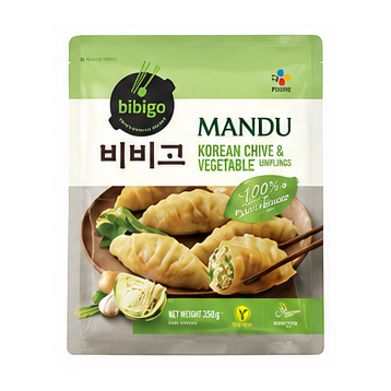 CJ 비비고 오리지널 만두 식물성 부추야채 350g