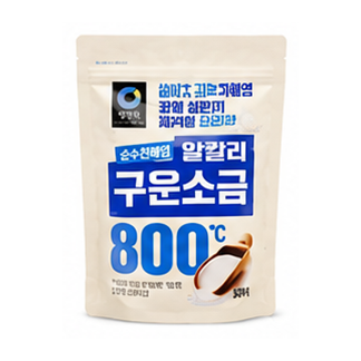 청정원 순수천혜염 알칼리 구운소금 500g