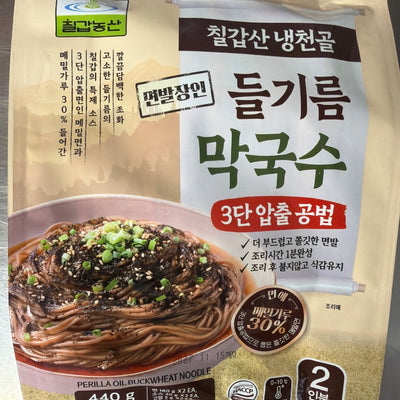 K 들기름 막국수 2인분 칠갑농산