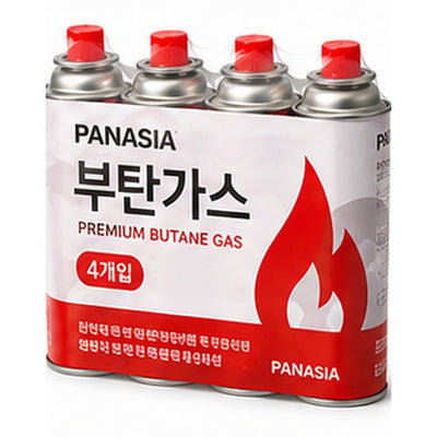 PANASIA 부탄가스 4개입